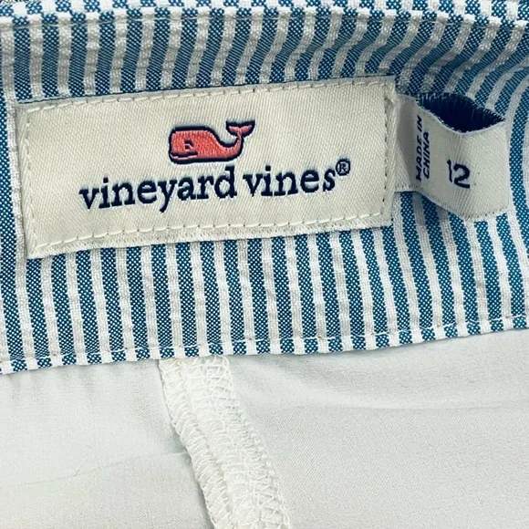 Vineyard Vines Seersucker Scallop Skirt - Picture 4 of 8